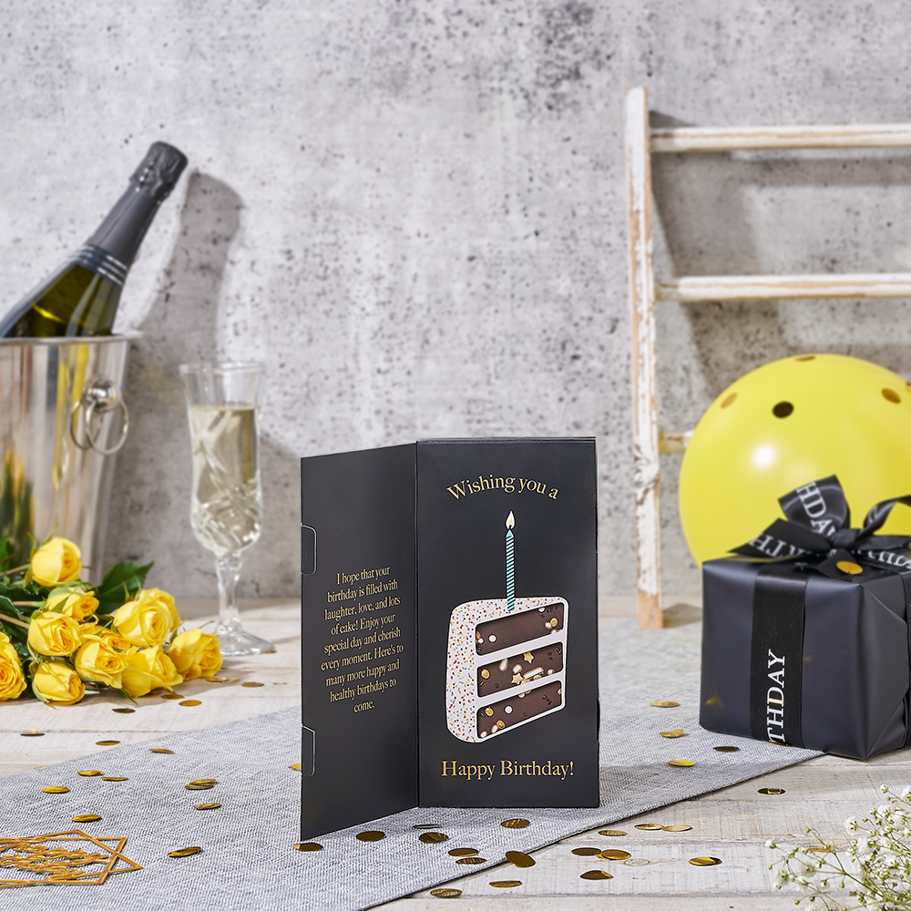 Birthday Bash Snack Gift Set, birthday gift, birthday, snack gift, snack, coffee gift, coffee.