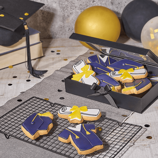 Graduation Cookie Box, cookie gift, cookie, graduation gift, graduation, dessert gift, dessert