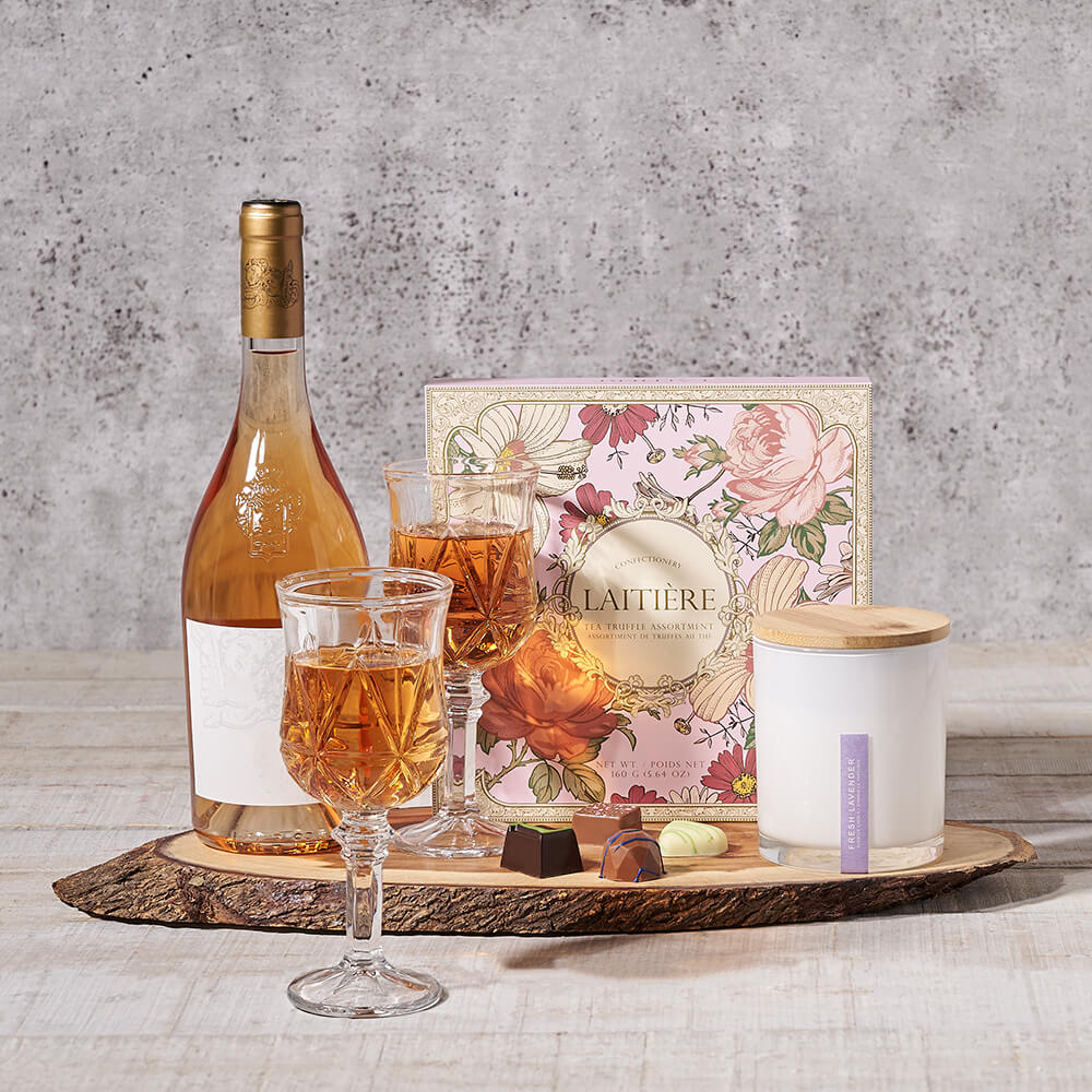 Impeccable Wine & Truffle Gift Set – Hazelton's Gift Baskets Delivery