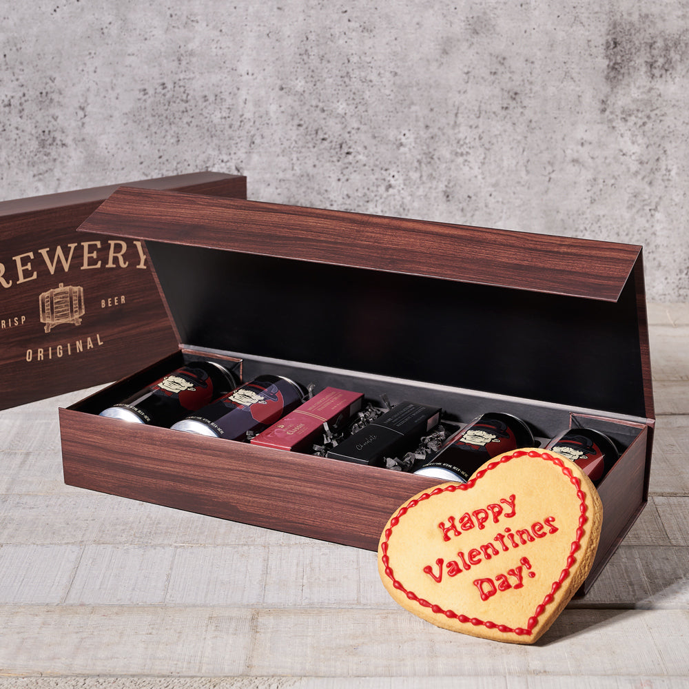 Valentine’s Day Craft Beer Gift Box, Valentine's Day gifts, craft beer gifts Hazelton's