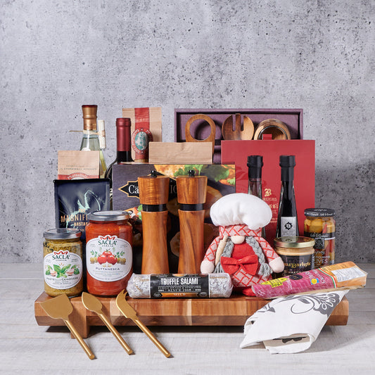 Dreamy Italian Gift Basket, gourmet gift, gourmet, wine gift, wine, pasta gift, pasta,