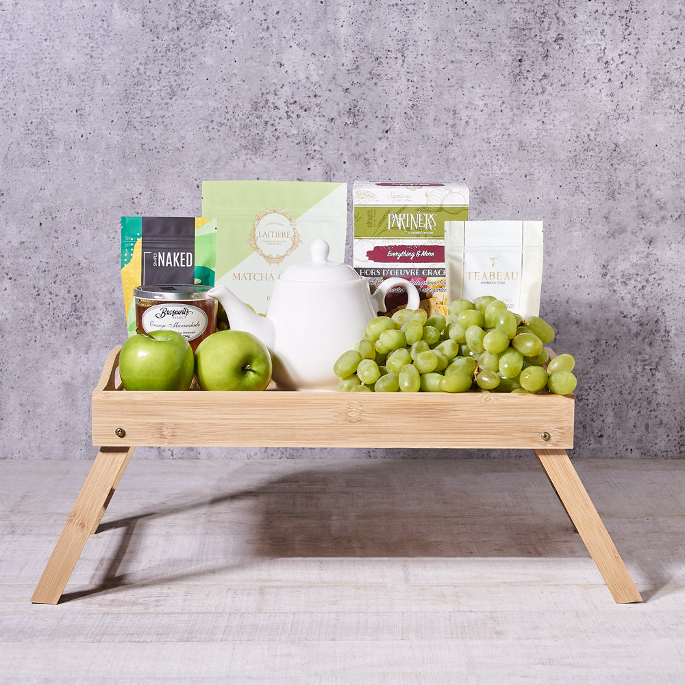 Signature Fruit and Tea Gift Set – how the gift is presented