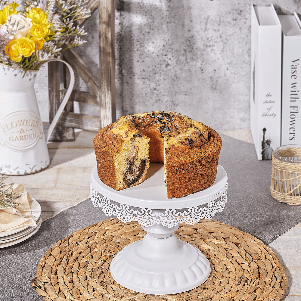 Marble Bundt Cake, cake gift, cake, bundt cake gift, bundt cake, delivery