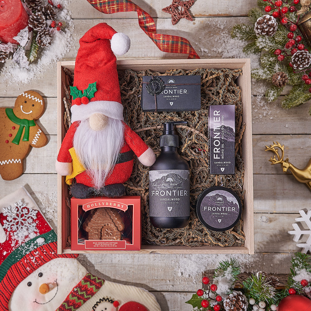 Santa's Special Spa Gift Box – how the gift is presented