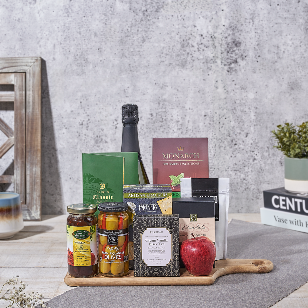 Sweet Wishes Kosher Gift Set, champagne gift, champagne, sparkling wine gift, sparkling wine, kosher gift, kosher