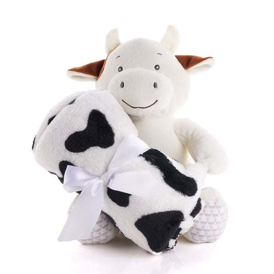 Hugging Cow Blanket, Baby Gifts, Baby Toys, Toy Plushy