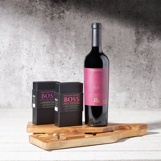 Lake Joseph Wine and Cheese Board, Wine Gift Baskets, Gourmet Gift Baskets