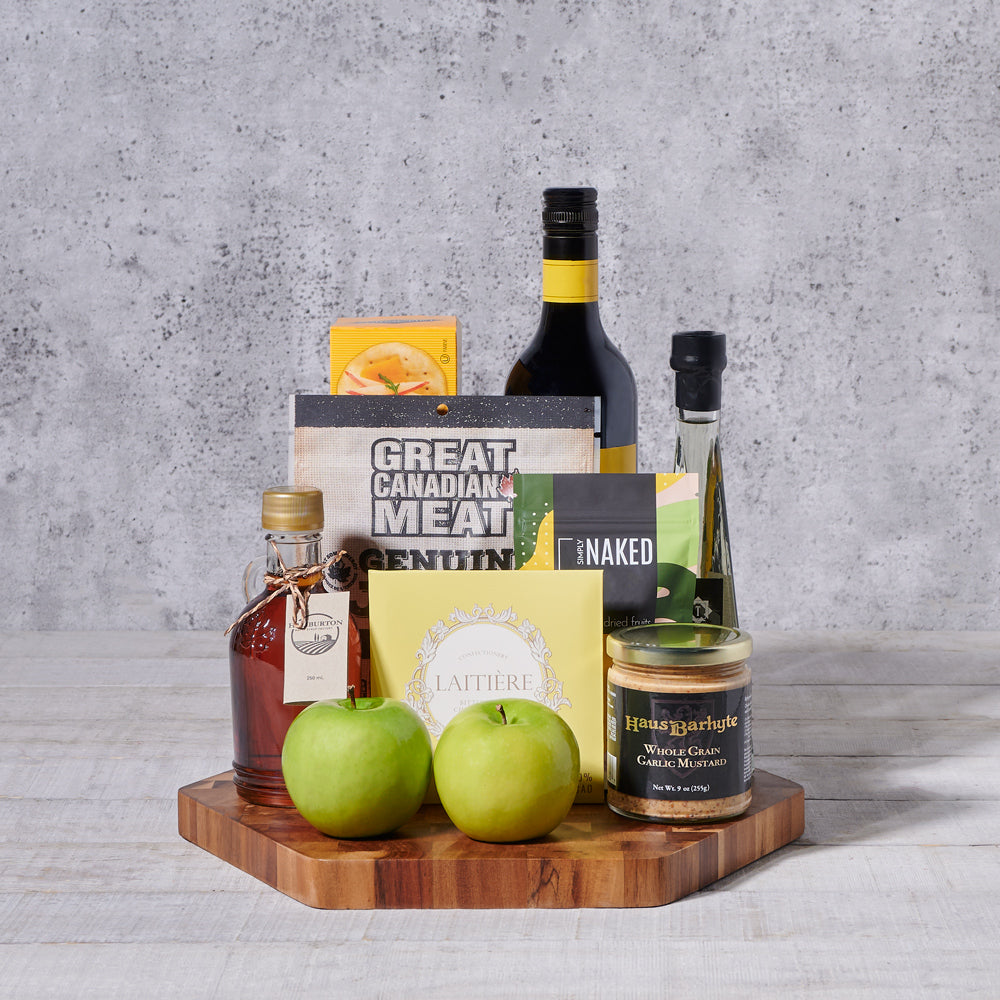 The Ultimate Charcuterie & Wine Gift Board, gourmet gift, gourmet, wine gift, wine, cheeseboard gift, cheeseboard 