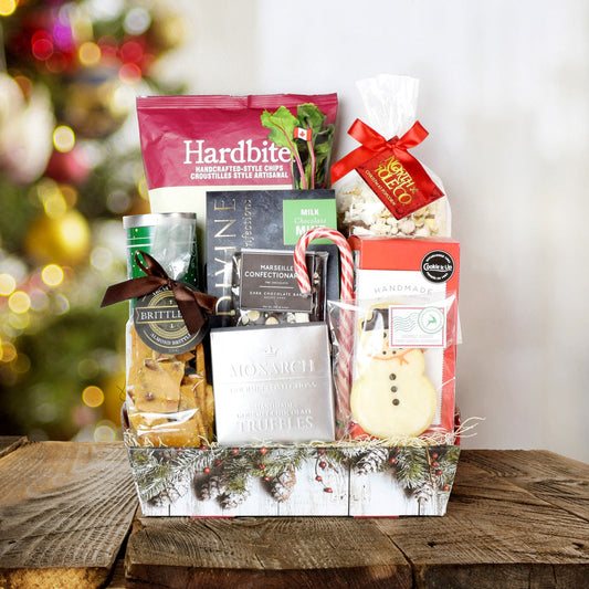 Holiday Goodie Gift Basket - Gourmet Gift Baskets 