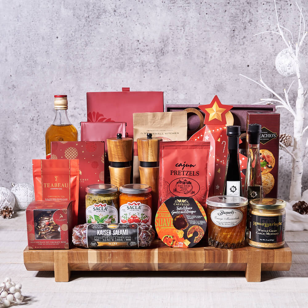 Assorted Chocolates with Liquor – how the gift is presented