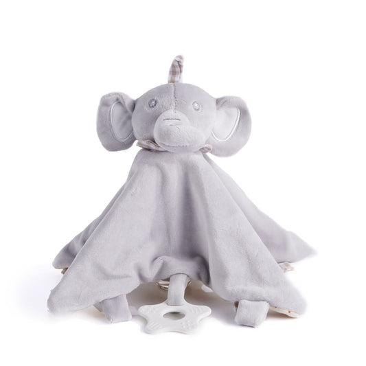 unisex,  Plush,  it's a boy,  its a girl, Elephant Teething Blanket – Plush Toy Gifts