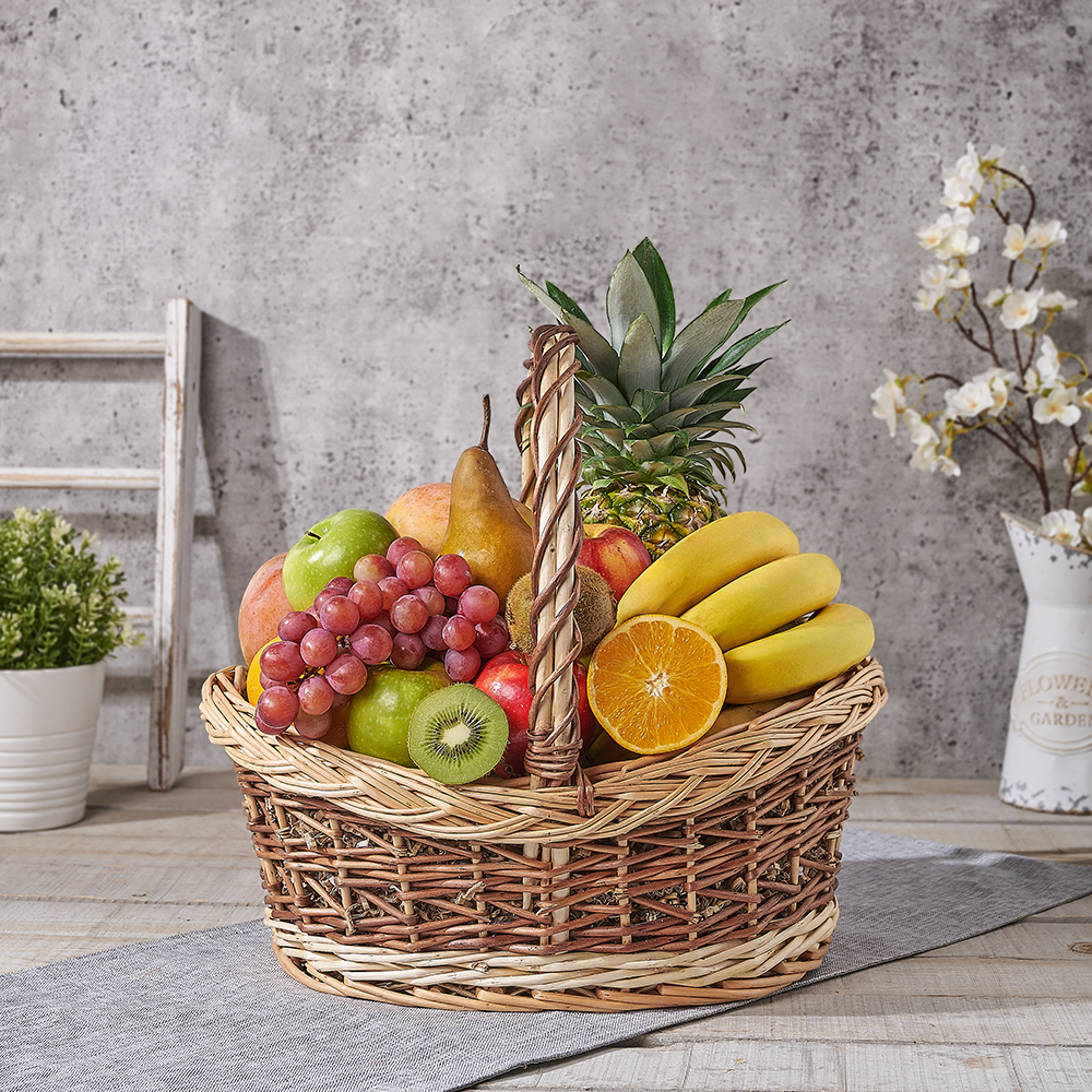 Halal Fruit Gift Basket – how the gift is presented
