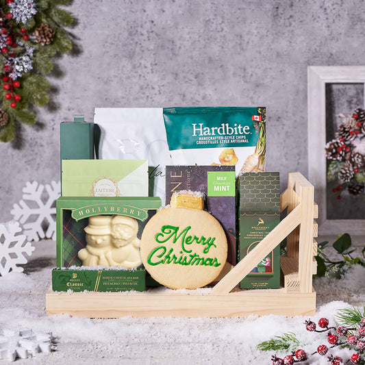 Holiday Snacking Gift Set, christmas gift, christmas, holiday gift, holiday, gourmet gift, gourmet, chocolate gift