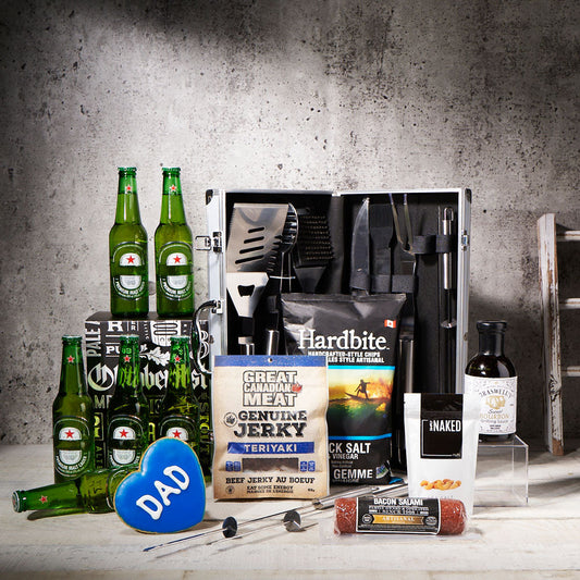 Dad’s Ultimate Snack & Grill Set, father’s day gift baskets, gourmet gifts, gifts, father’s day