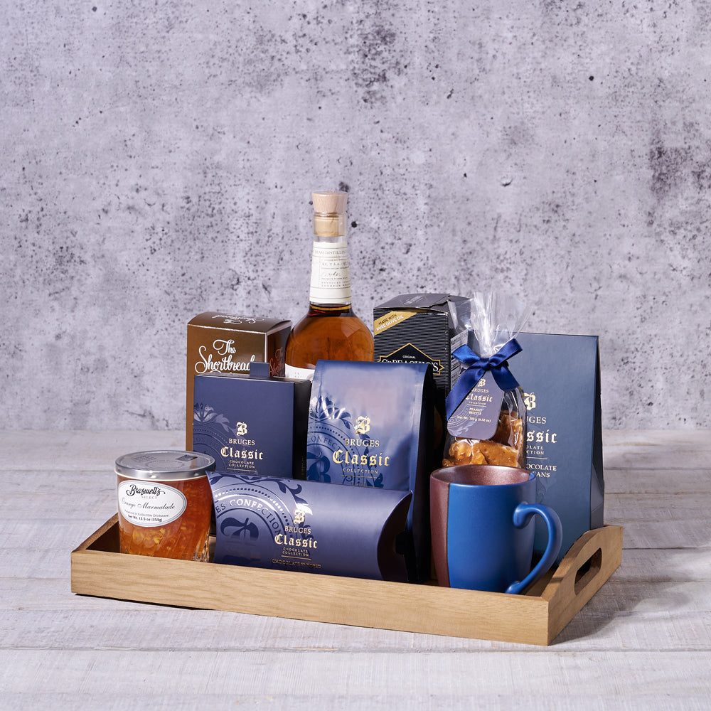 Father's Day Whiskey and Coffee – how the gift is presented