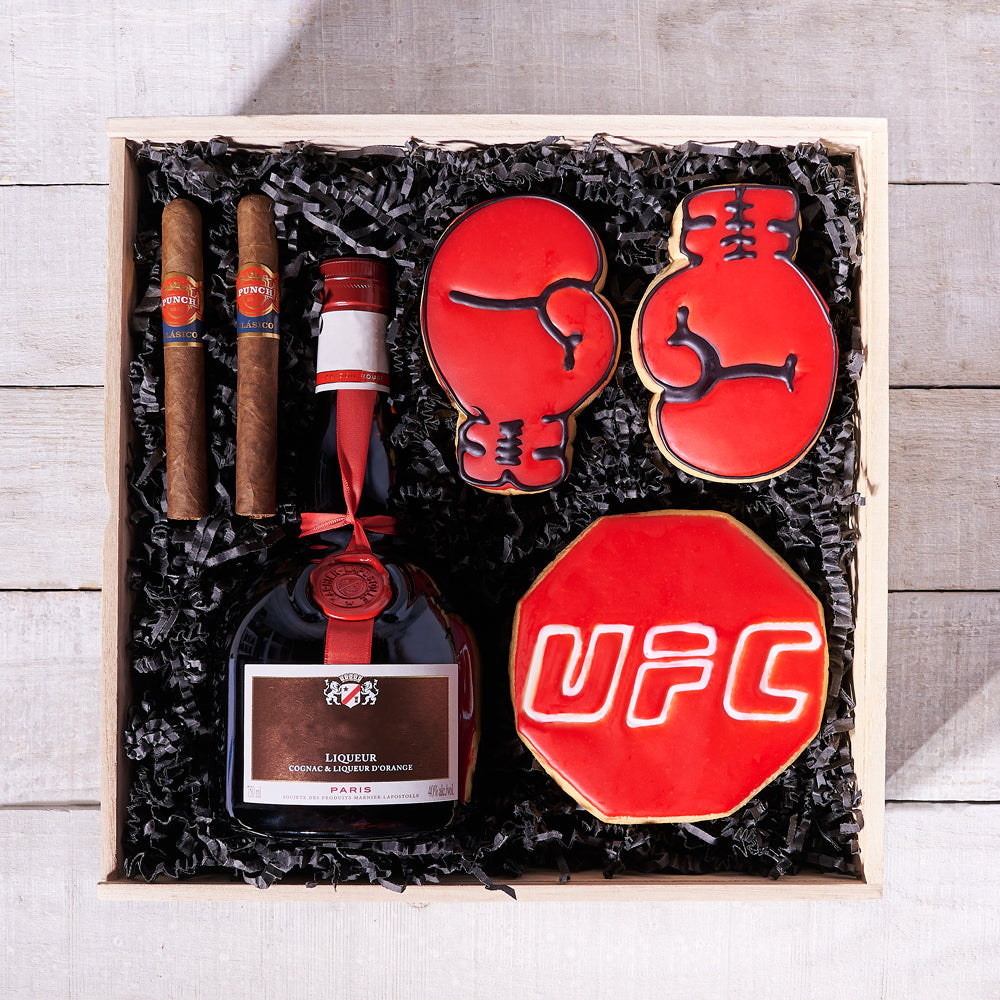 Ultimate Boxing Fan Gift Box – how the gift is presented