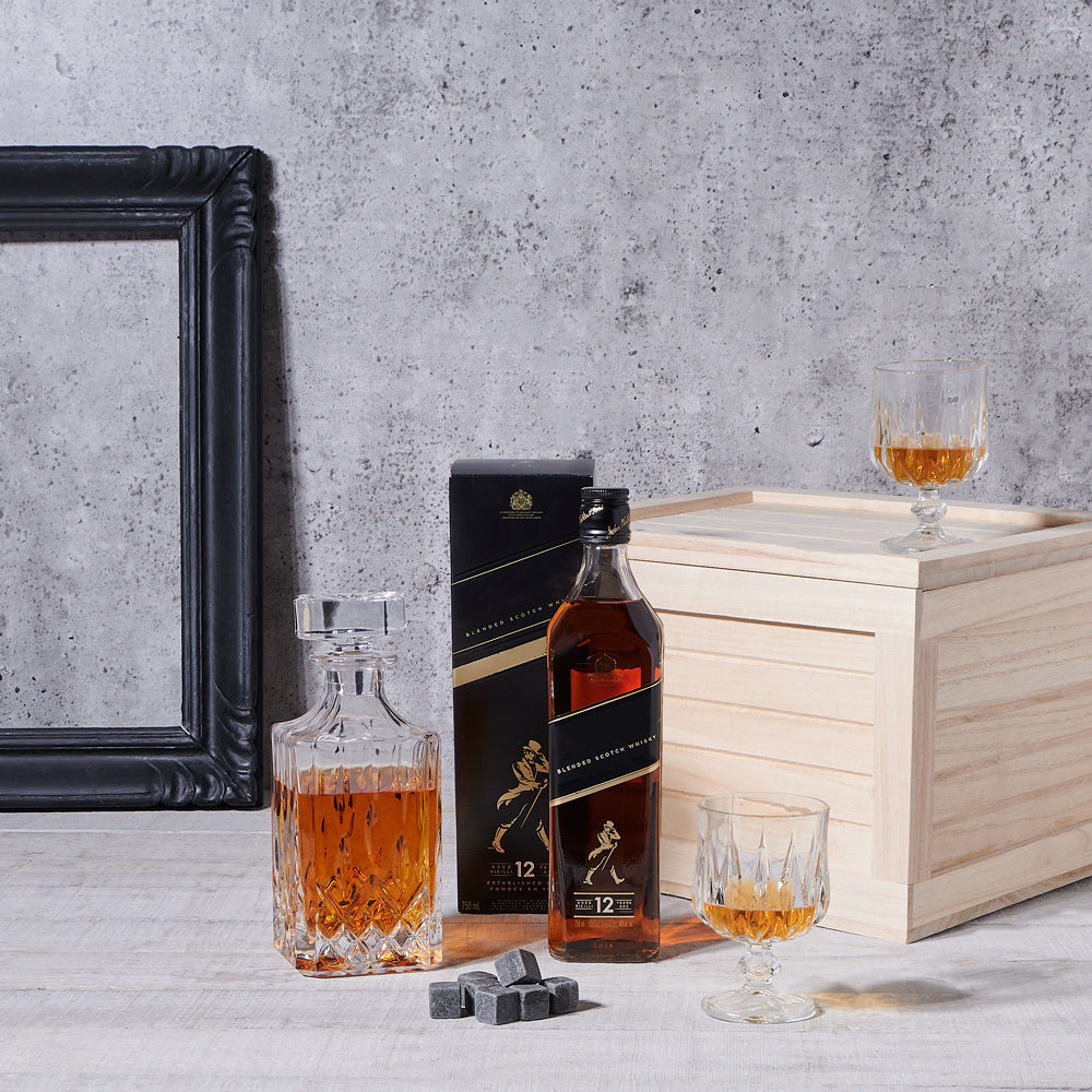 Royal Liquor Gift Basket – how the gift is presented