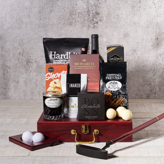golf,  gourmet gifts,  wine set,  Wine Gift,  wine gift set,  Set 24057-2021,  wine,  gourmet,  chocolate,  cheese biscuits, wine set delivery, delivery wine set, golf gourmet 