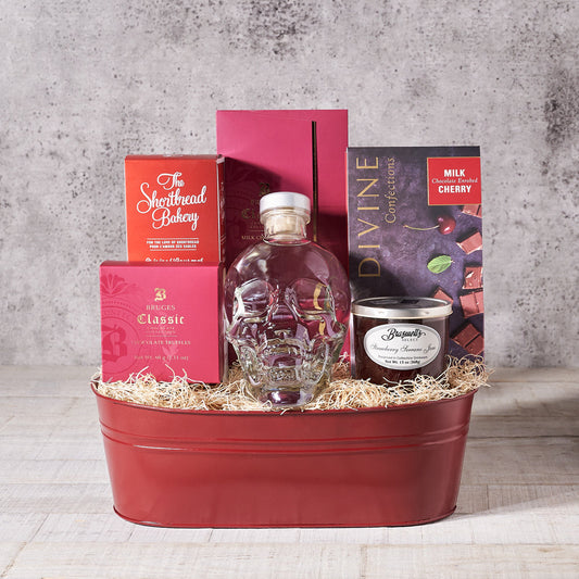 cookies,  spirits,  vodka,  chocolate set,  chocolate,  Liquor Gift Set,  Liquor Gift Basket,  Liquor, liquor gift set.