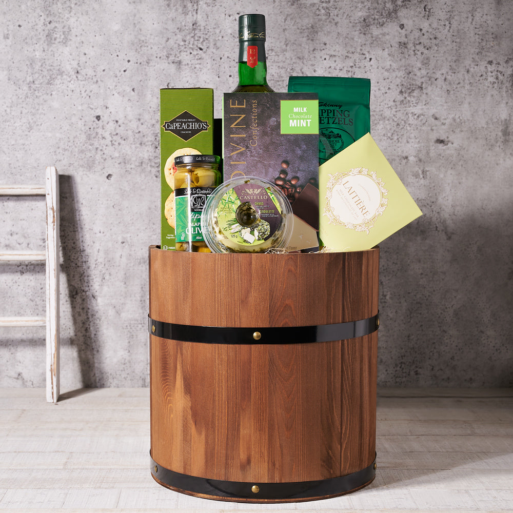 Lucky Green Liquor Gift Set – how the gift is presented