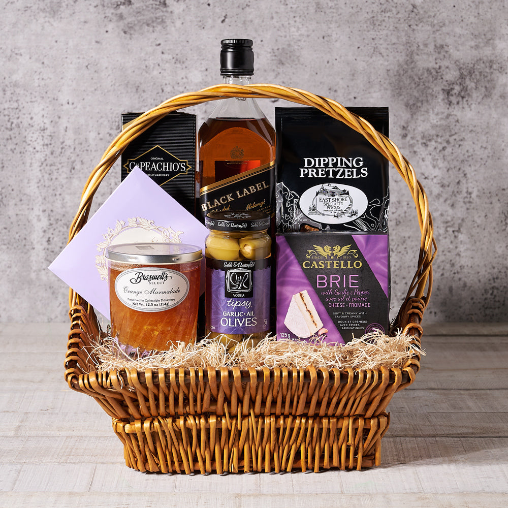 Sorrento Gift Basket – how the gift is presented