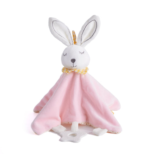 Bunny Teething Blanket – Plush Toy Gifts