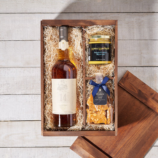 gourmet, mustard, Liquor Gift Set, Liquor, liquor gift set delivery, delivery liquor gift set, 